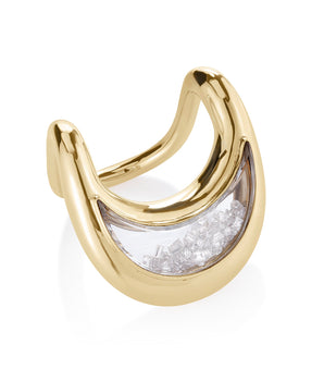 Artemis Ring 'Melted' Ring - Moritz Glik diamonds