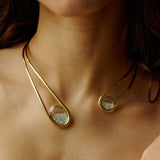 Cascavel Choker Necklace Necklaces - Moritz Glik diamonds