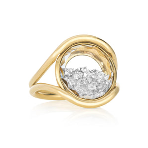 Cascavel Circle Ring Ring - Moritz Glik diamonds