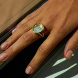 Cascavel Circle Ring Ring - Moritz Glik diamonds excluded Cascavel