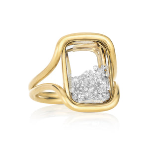 Cascavel Cushion Ring Ring - Moritz Glik diamonds