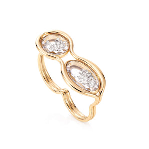 Cascavel Double-Finger Ring Ring - Moritz Glik diamonds Ready to Ship Cascavel