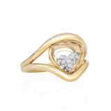 Cascavel Heart-ish Ring Petite Ring - Moritz Glik diamonds Ready to Ship Cascavel