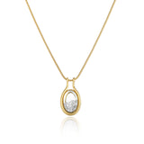 Cascavel Oval Necklace Necklaces - Moritz Glik diamonds