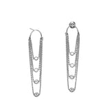 Chandelier Chain Drop Earrings - Moritz Glik diamonds