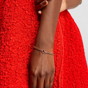 Corda Shaker Bracelet Bracelets - Moritz Glik rubies