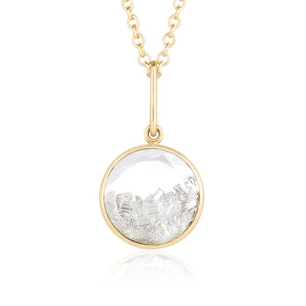 Core 12 Diamond Pendant Necklaces - Moritz Glik Ready to Ship diamonds