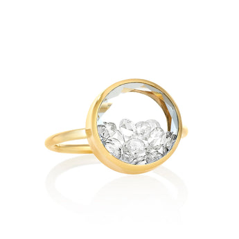 Core 12 Ring Rose - Cut Rings - Moritz Glik Ready to Ship diamonds