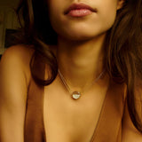 Core 15 Choker Necklace Necklaces - Moritz Glik Ready to Ship diamonds