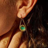Garoa Drop Earrings Emerald product_description_first_two_sentences - shop_name
