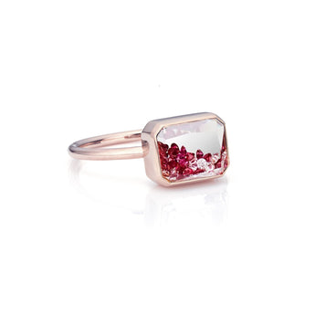 Esmeralda Ring Ruby Rings - Moritz Glik rubies Ready to Ship