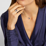 Esmeralda Sapphire Necklace Necklaces - Moritz Glik sapphires