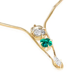 Ita Y Necklace Necklaces - Moritz Glik diamonds emeralds Collector's Edition
