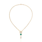 Ita Y Necklace Necklaces - Moritz Glik diamonds emeralds Collector's Edition