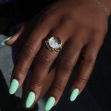Malabar Pave Ring Rings - Moritz Glik diamonds