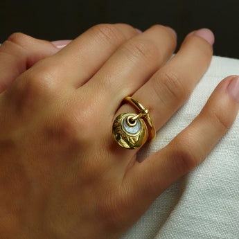 Marcel Flip Ring Rings - Moritz Glik Ready to Ship diamonds