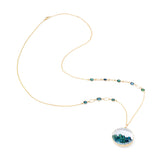 Matiz 30 Necklace Tourmaline Necklace - Moritz Glik Core Paraiba Collector's Edition