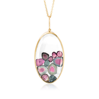 Melancia Oval Necklace product_description_first_two_sentences - shop_name