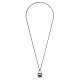 Men's Cadeado Necklace Max Men's - Moritz Glik Elos excluded black diamond