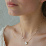 Naipe Circle Necklace Necklaces - Moritz Glik Ready to Ship diamonds