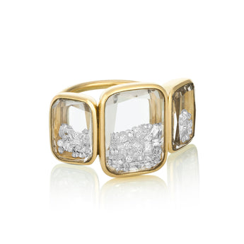 Neue Triple Stack Ring Rings - Moritz Glik Ready to Ship diamonds