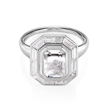Portrait Diamond Shaker Ring Ring - Moritz Glik Ready to Ship diamonds