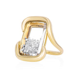 Presa Cushion Ring Ring - Moritz Glik diamonds Ready to Ship Cascavel