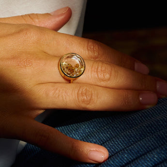 Core 16 Ring Yellow Rose-Cut product_description_first_two_sentences - shop_name