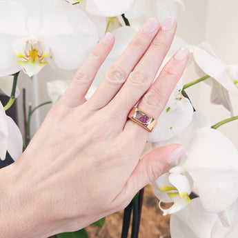 Sansão Cigar Band Ring Ruby product_description_first_two_sentences - shop_name