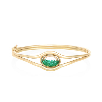 Rastro Bracelet Petite Emerald Bracelets - Moritz Glik diamonds Ready to Ship Cascavel