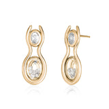 Rastro Earrings Petite Earrings - Moritz Glik diamonds