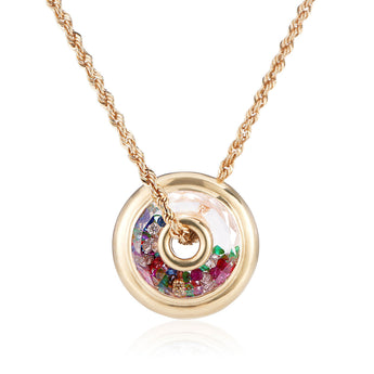 Roda 12 Necklace Confetti Necklaces - Moritz Glik Ready to Ship sapphires diamonds