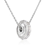 Roda 15 All Baguettes Necklace - Moritz Glik diamonds