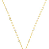 The Big Boy Necklace Yellow Necklaces - Moritz Glik Yellow Rose Cut diamonds