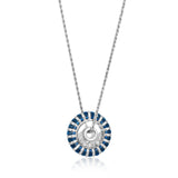 Vortice 12 Necklace Blue Necklace - Moritz Glik sapphires diamonds