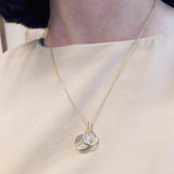 Vitrô Initial Charm - Small Necklaces - Moritz Glik Charms Customize Yours black diamond