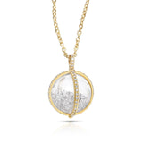 Globe 15 Shaker Pendant Necklaces - Moritz Glik diamonds Core