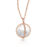 Globe 15 Shaker Pendant Necklaces - Moritz Glik diamonds Core