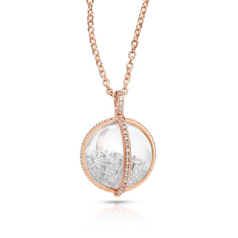 Globe 15 Shaker Pendant Necklaces - Moritz Glik diamonds Core
