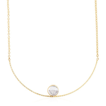 Bambole 15 Pave Necklace Necklaces - Moritz Glik diamonds Circo