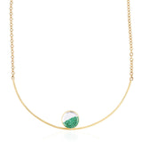 Bambole 18 Emerald Necklace Necklaces - Moritz Glik emeralds Circo