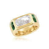 Brado Cigar Band Rings - Moritz Glik diamonds Elos Cigar Band