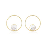 Circo 38 Pave Earrings Earrings - Moritz Glik diamonds Hoops Circo