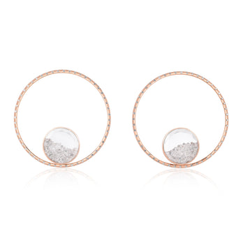 Circo 45 Pave Earrings Earrings - Moritz Glik diamonds fall edit Circo
