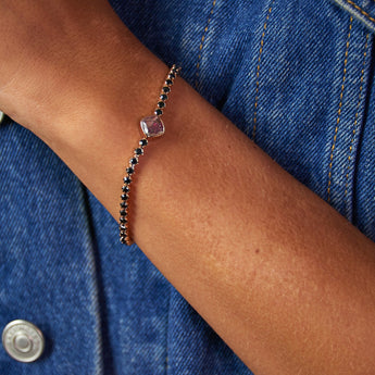 Corda Shaker Bracelet Bracelets - Moritz Glik rubies Valentines Apura