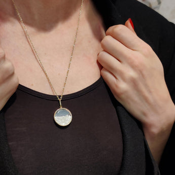 Core 20 Shaker Pendant Necklaces - Moritz Glik diamonds Core