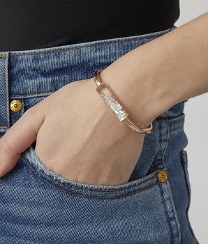 Core Shaker Bangle Bracelets - Moritz Glik diamonds fall edit Core