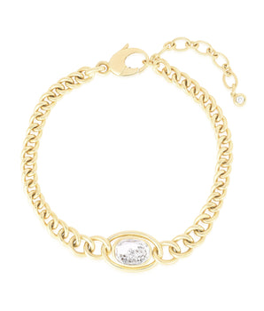 Cravo Curb Chain Bracelet Bracelets - Moritz Glik diamonds Elos Circo