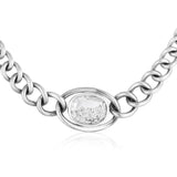 Cravo Curb Chain Necklace Necklaces - Moritz Glik diamonds Elos Circo