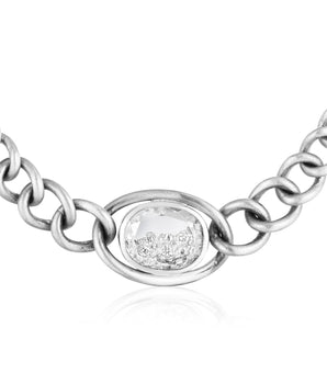 Cravo Curb Chain Necklace Necklaces - Moritz Glik diamonds Elos Circo